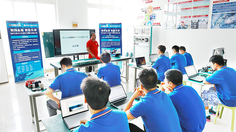 高中畢業學PLC技術怎么樣？西安萬通助你成為“工業大腦”的架構師！