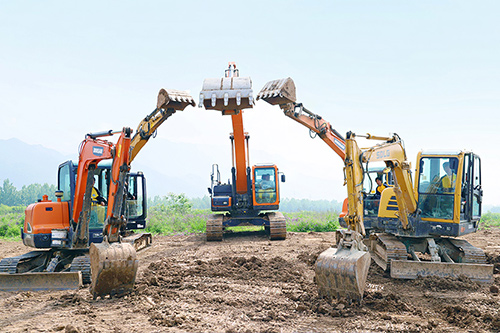 挖掘機操作工實訓