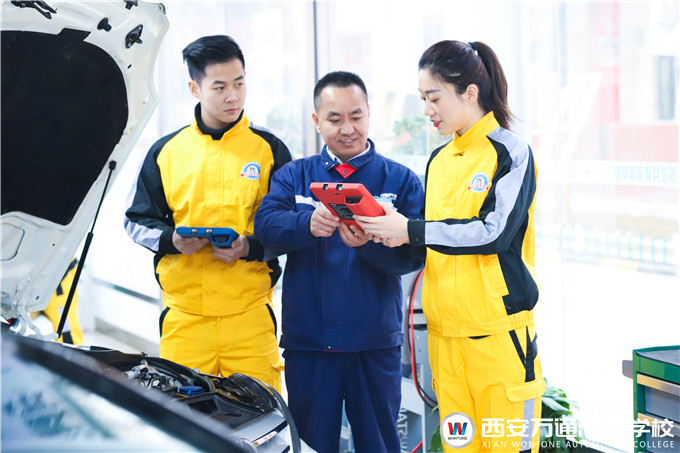 西安萬通汽車新能源專業為什么如此火爆