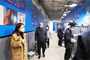 校企深度合作促就業 ——中鋼集團西安重機有限公司一行到我?？疾? width=